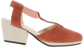 Thumbnail for your product : New Kid Enid Twist Melon Heeled Shoe