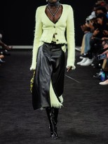 Thumbnail for your product : Alexander Wang Chained Tweed Midi Skirt