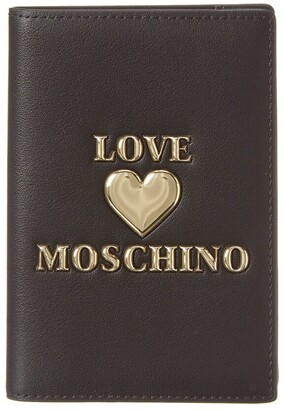 moschino passport holder