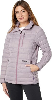 Burton Mid-Heat Insulated Hooded Down Jacket (Elderberry) Women's Clothing