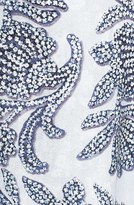 Thumbnail for your product : BCBGMAXAZRIA 'Chloey' Embellished Print Crepe A-Line Gown