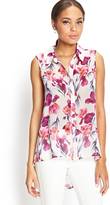 Thumbnail for your product : Forever 21 Watercolor Floral Woven Shirt