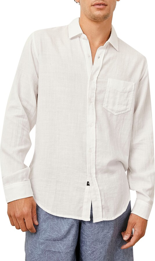 Rails Wyatt Relaxed Fit Solid Button-Up Shirt