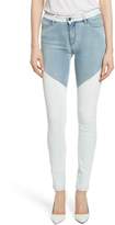 Thumbnail for your product : BROCKENBOW Emma Coated Skinny Jeans