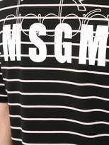Thumbnail for your product : MSGM X Diadora striped roll-neck top