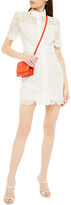 Thumbnail for your product : Sandro Live Corded Lace Mini Shirt Dress