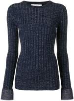 Thumbnail for your product : Derek Lam 10 Crosby lurex rib pullover