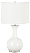Thumbnail for your product : Wildon Home ® Mimic 25" H Table Lamp with Drum Shade