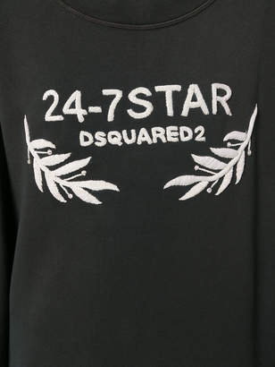 DSQUARED2 oversized 24-7 Star sweatshirt