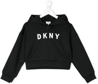DKNY logo hoodie