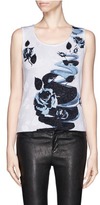 Thumbnail for your product : Nobrand Rose print knit top