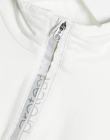 Thumbnail for your product : Protest Fabriz 1/4 zip top in white