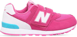 New Balance 574 suede trainers 6-11 years