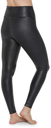 Spanx Pebbled Faux Leather Leggings