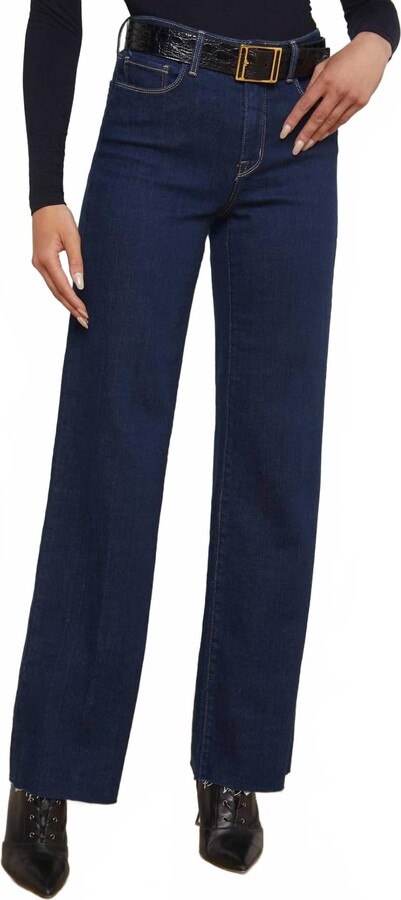 L'Agence Scottie High Rise Wide Leg Jean In Koval