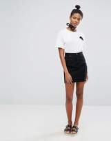 Thumbnail for your product : Monki Denim Skirt