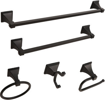 Vanity Art 5 - Piece Bathroom Hardware Set