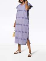 Thumbnail for your product : Embroidered Kaftan Midi-Dress