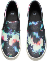 Thumbnail for your product : H&M Patterned Shoes - Black/Patterned - Ladies