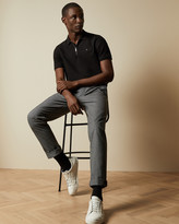 Thumbnail for your product : Ted Baker DODGEM Short sleeved zip polo shirt