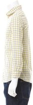 Thumbnail for your product : Jil Sander Check Print Button-Up Shirt