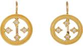 Thumbnail for your product : Cathy Waterman Women's Filigree Circle Drop Earrings
