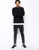 Thumbnail for your product : ASOS Sweatshirt With Neck Detail