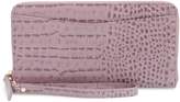 Thumbnail for your product : Nordstrom Croc Embossed Leather Continental Wallet