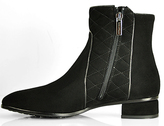 Thumbnail for your product : Aquatalia by Marvin K LATIFA - Quilted Suede Bootie