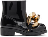 Thumbnail for your product : J.W.Anderson Black Chain Rubber Boots