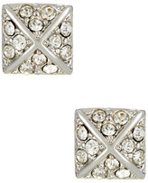 Thumbnail for your product : Romeo & Juliet Couture Small Pave Stud Earrings