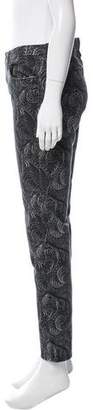 Marchesa Voyage Mid-Rise Skinny Jeans