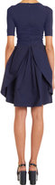 Thumbnail for your product : Carven Gathered V-neck Dress