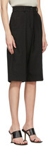 Thumbnail for your product : MATÉRIEL Black Twill Shorts