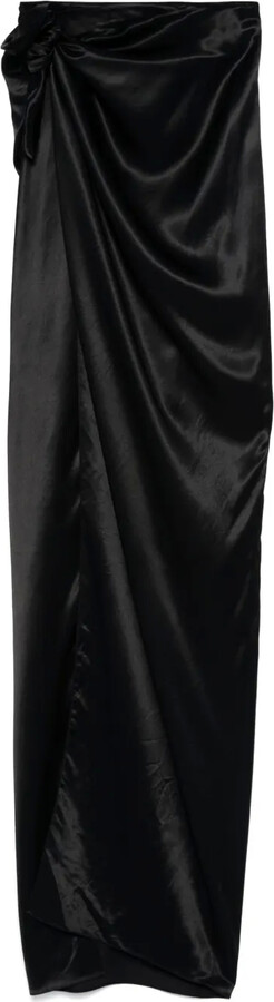 Balenciaga Wrap Maxi Skirt