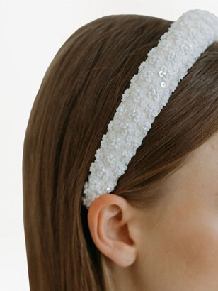 Jennifer Behr Marzia sequin-embellished headband