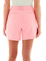 Thumbnail for your product : JCPenney jcp Twill Shorts - Plus