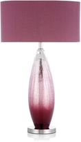 Thumbnail for your product : Next Large Plum And Silver Crackle Table Lamp