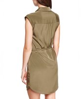 Thumbnail for your product : Express Zip Pocket Shirt Dress