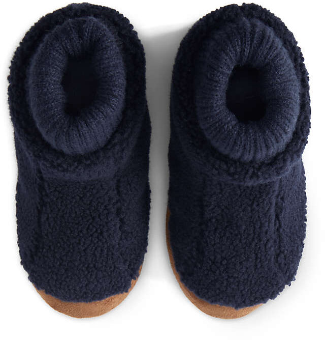 Toddlers Sherpa Fleece Bootie Slippers