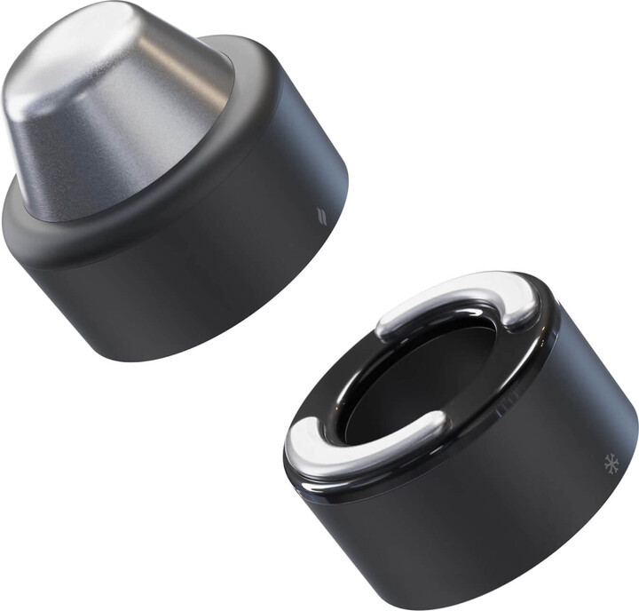 Therabody TheraFace Hot and Cold Rings Device - Black