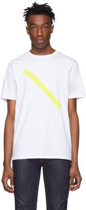 Saturdays NYC White Slash T-Shirt