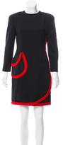 Thumbnail for your product : Bill Blass Long Sleeve Mini Dress
