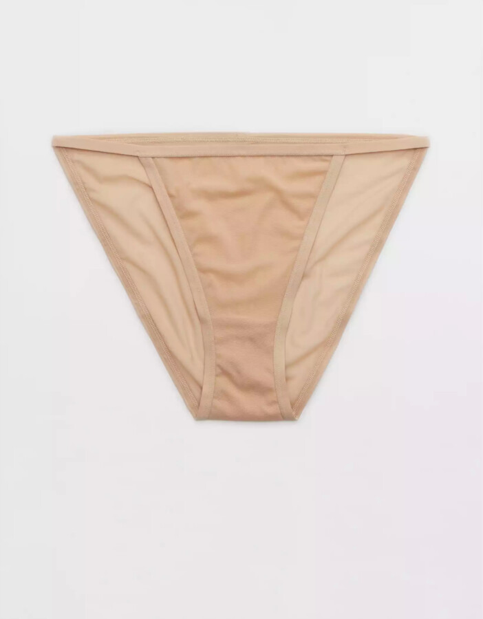 aerie SMOOTHEZ Mesh High Cut Bikini Underwear ShopStyle Panties
