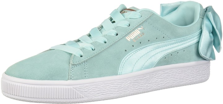 ladies puma trainers with bow