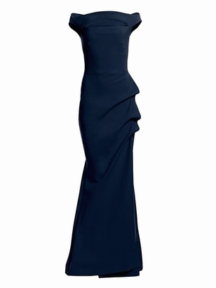 Chiara Boni La Petite Robe Melania Off-The-Shoulder Gown