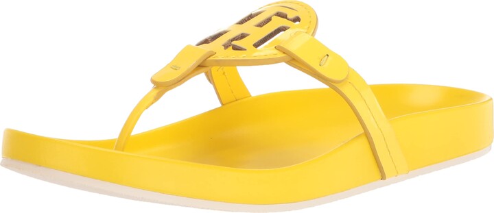 Svarende til Forfatter I stor skala Tommy Hilfiger Women's Yellow Sandals | ShopStyle