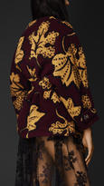 Thumbnail for your product : Burberry Leaf Design Blanket Jacket
