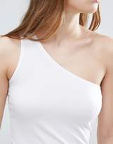 Thumbnail for your product : ASOS Sleeveless One Shoulder Top