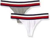 Thumbnail for your product : Tommy Hilfiger Women's Sporty Band Thong Underwear Panty